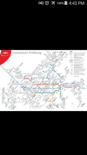 Freiburg Tram & Bus Map screenshot 1