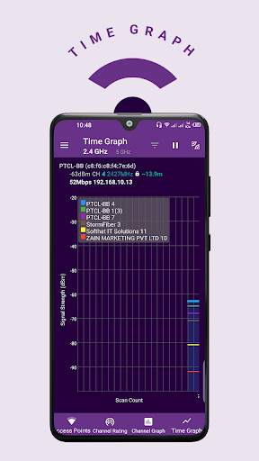 WiFi  Analyzer app 2021 screenshot 4