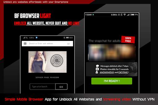 BF Browser Light Simple 1 تصوير الشاشة