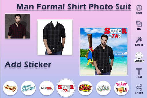 Man Formal Shirt Photo Editor - Men Formal Shirts screenshot 4