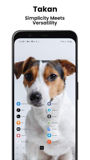Takan - Minimalist Launcher screenshot 1