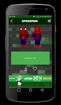 Super Hero skin for Minecraft PE screenshot 4
