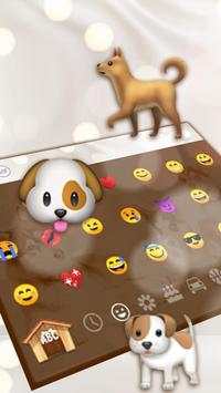 Cute Siberian Husky Keyboard Theme screenshot 3