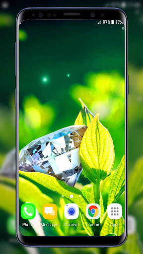 Diamonds Live Wallpaper screenshot 2