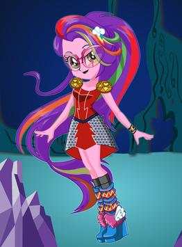 Dress up Rainbow Dash EverFree screenshot 2