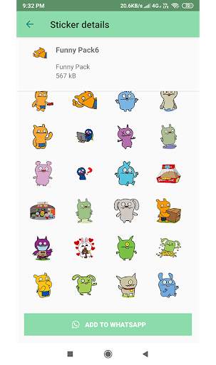 Funny Stickers for WA screenshot 4