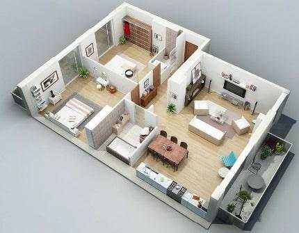 Free 3D Home Plans скриншот 4
