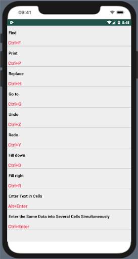Hotkeys WP Office screenshot 4