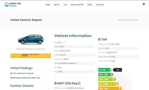 Rapid Car Check screenshot 10