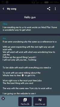 Song writer- pro screenshot 5