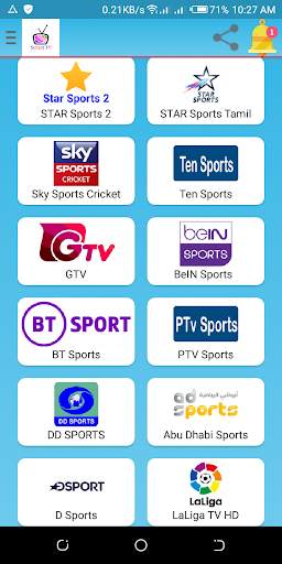 All Sports Live : Streaming Cricket, Football Live screenshot 3