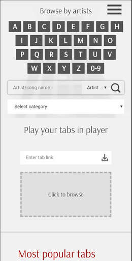 GProTab: Guitar tabs & player 1 تصوير الشاشة