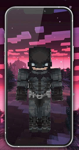 Skin Batman for Minecraft PE screenshot 3