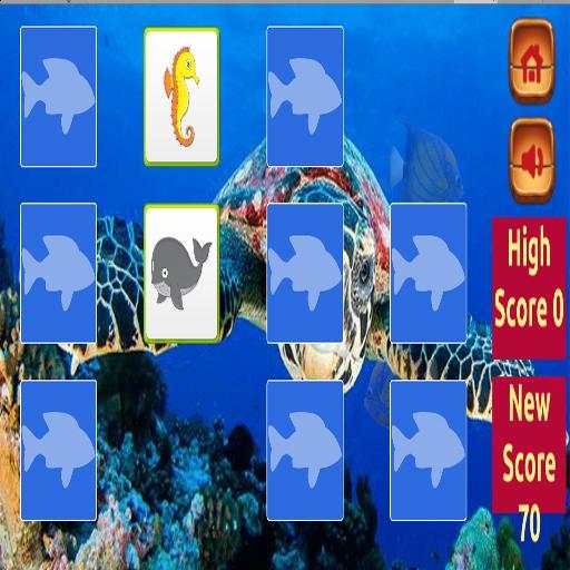 Sea Animals Memory Learning Games screenshot 5