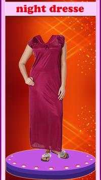 Lady Night dress photo editor screenshot 4