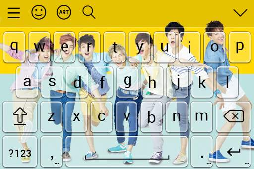 Got7 Keyboard स्क्रीनशॉट 2