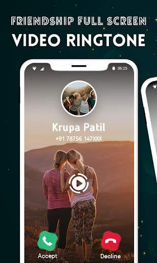 Friendship Video Ringtone For Incoming Call screenshot 1