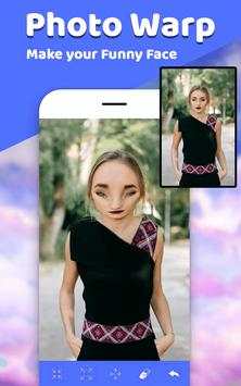 Warp filter-face filter,crazy booth,funny sticker screenshot 2