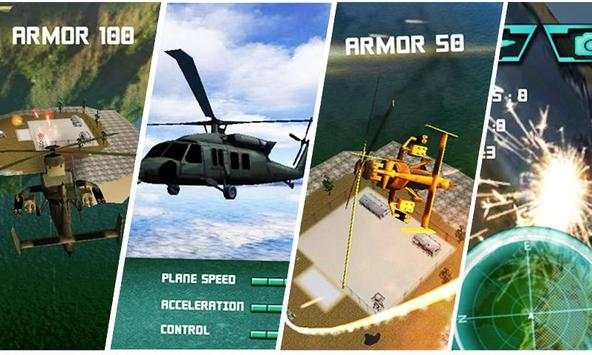 GUNSHIP BATTLE Helicopter Strike 3D War Game screenshot 2