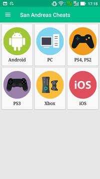 San Andreas Cheats screenshot 1