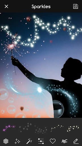 Glitter Light Effect for Photo 4 تصوير الشاشة