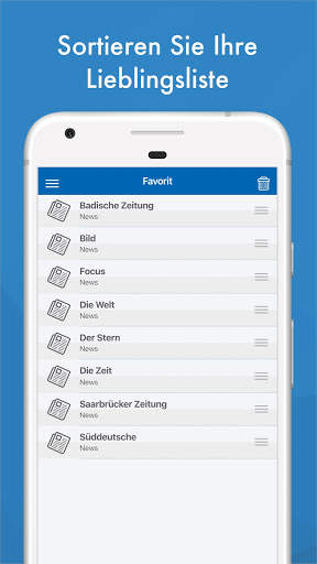 Zeitungen Aktuelle Nachrichten 3 تصوير الشاشة
