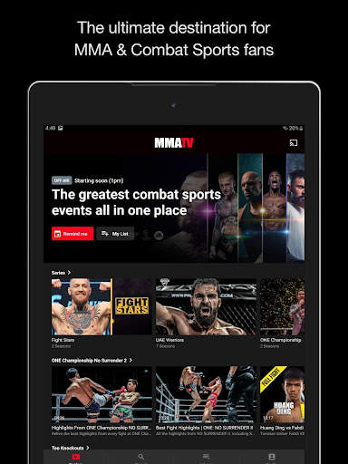 MMA TV screenshot 5