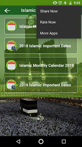 Islamic Calendar 2019 screenshot 7