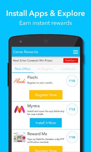 Genie Rewards, Free Recharge screenshot 3
