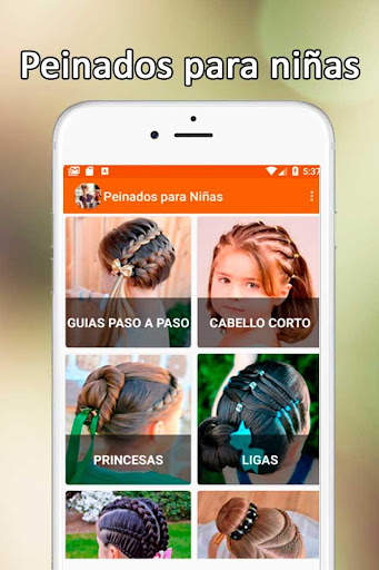 Peinados para niñas screenshot 1