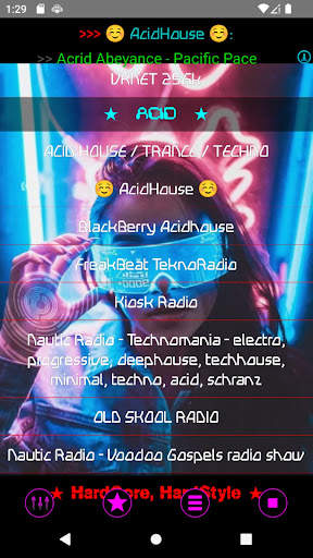 Techno Trance Dance Club radio screenshot 5