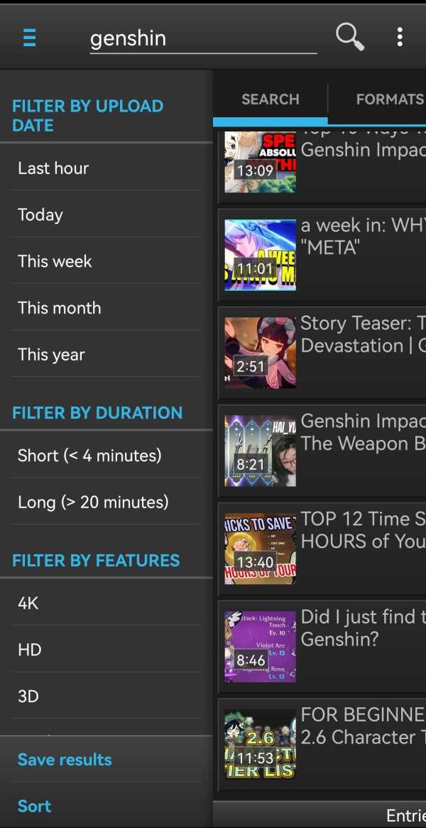Dentex YouTube Downloader screenshot 4
