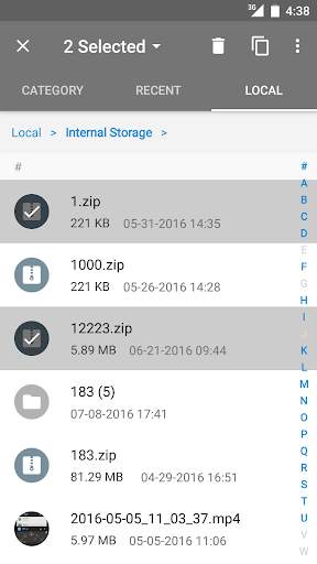 Moto File Manager screenshot 4