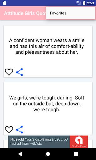 Girls Attitude Status screenshot 3