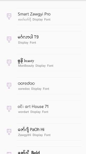 TTA SAM Myanmar Font 8 screenshot 2