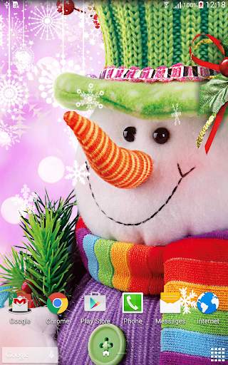 Snowman Live Wallpaper screenshot 7