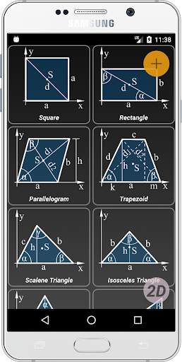 Geometryx: Geometry Calculator screenshot 1