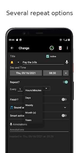 APR Alarm and pill reminder скриншот 6