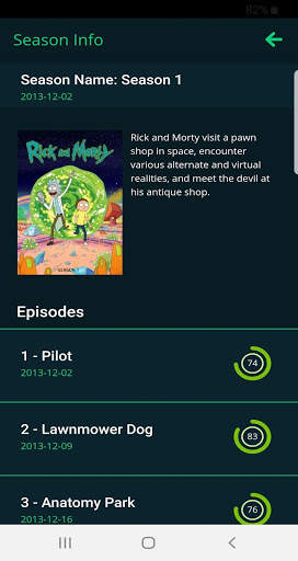 TV - manage your movies and shows screenshot 3