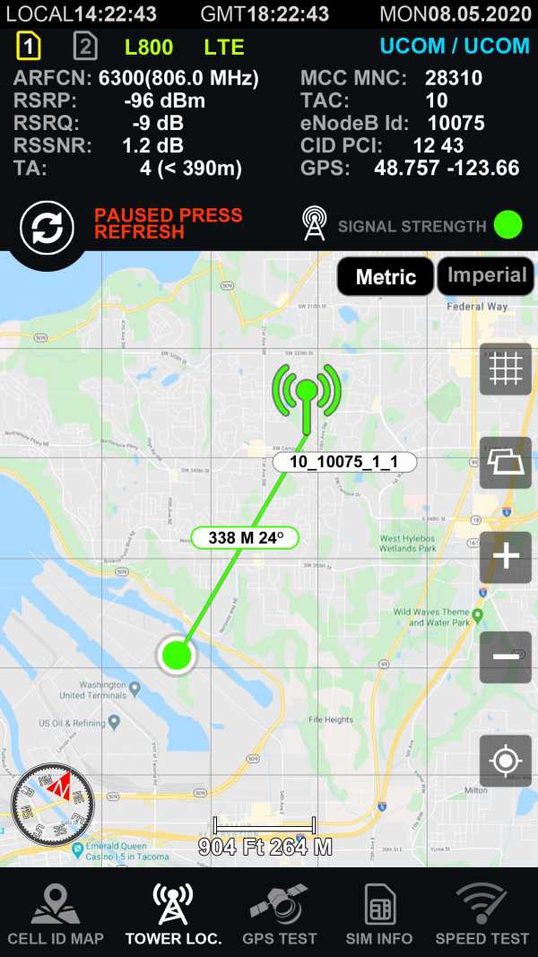 Cell Coverage World Map, Cell & Wi-Fi Towers. screenshot 3