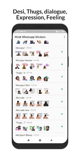 Hindi Sticker: Text WAStickers screenshot 3