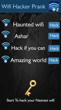 Wifi Password Hacker Prank screenshot 1