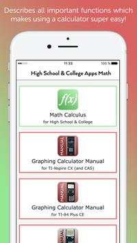 High School Apps Math screenshot 2