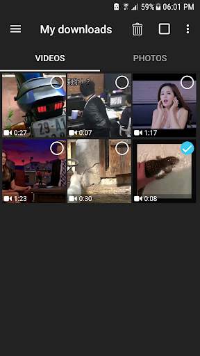 FaceLoader - Download videos photos for Facebook स्क्रीनशॉट 1