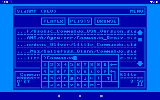 SidAMP screenshot 7