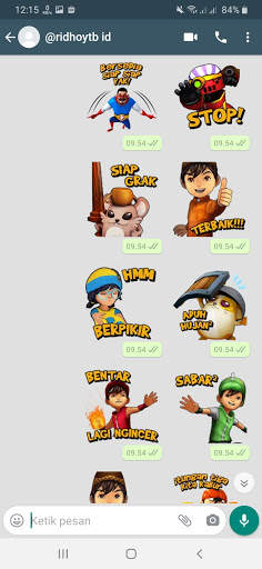 Stiker WA Boboiboy For WAStickerApps screenshot 8