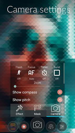 Camera live masking effects VR 1 تصوير الشاشة