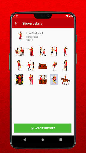 I Love You Stickers for Whatsapp - WAStickerapps screenshot 5