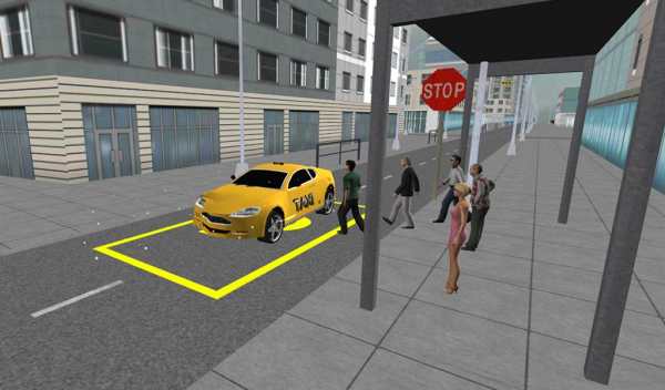 Modern Taxi Driving 3D screenshot 21