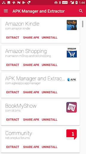 APK ( APP ) Manager, Extractor and P2P Sharing App screenshot 2
